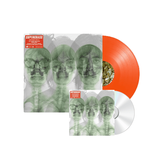 Supergrass - Supergrass Remastered CD + Neon Orange Vinyl - Image 1