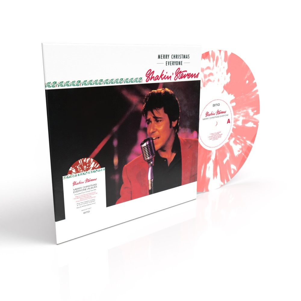 Shakin' Stevens - Merry Christmas Everyone - The Album (Red & White Marble Vinyl) Vinyl