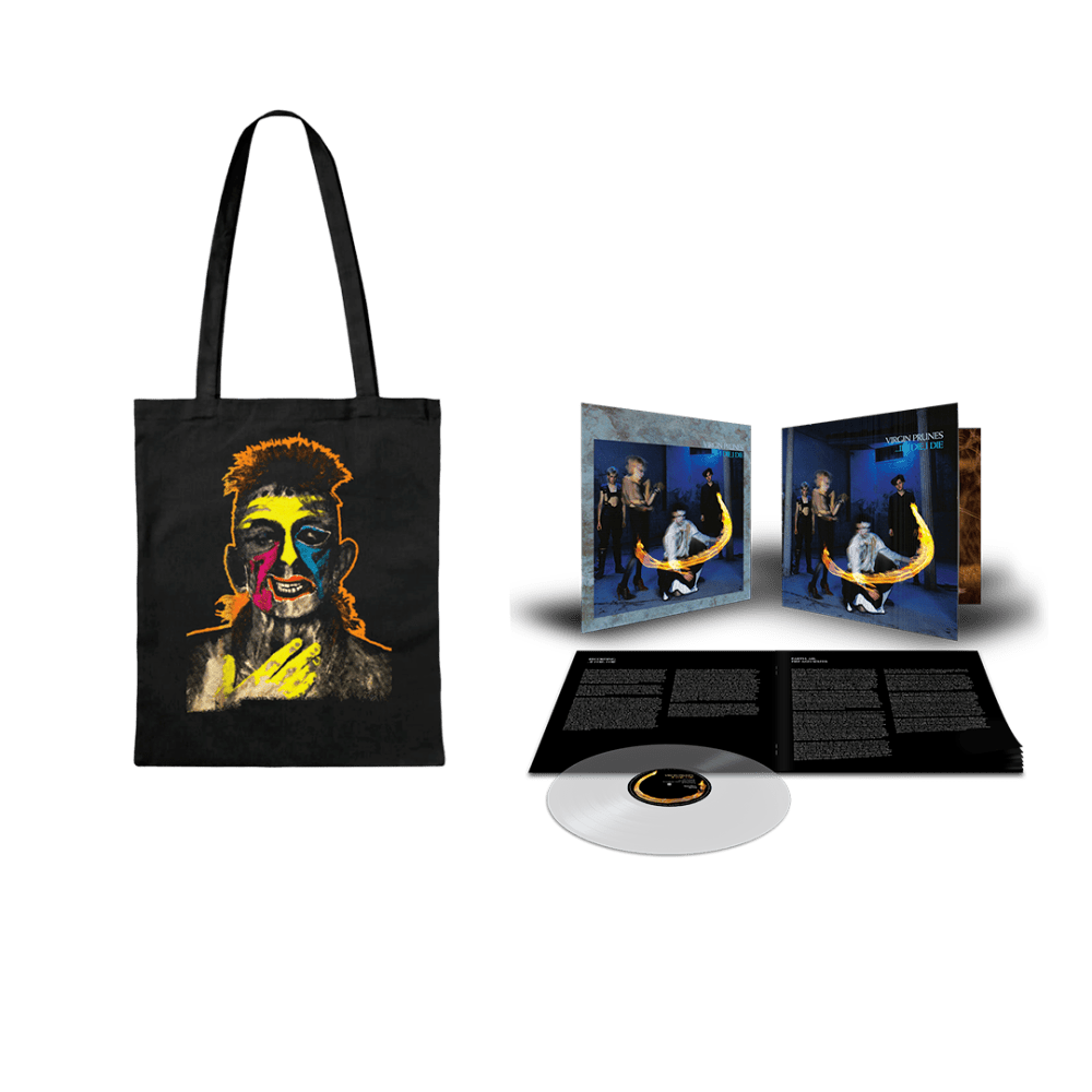 The Virgin Prunes - ...IF I DIE, I DIE (40TH ANNIVERSARY EDITION) VINYL + TOTE BAG BUNDLE