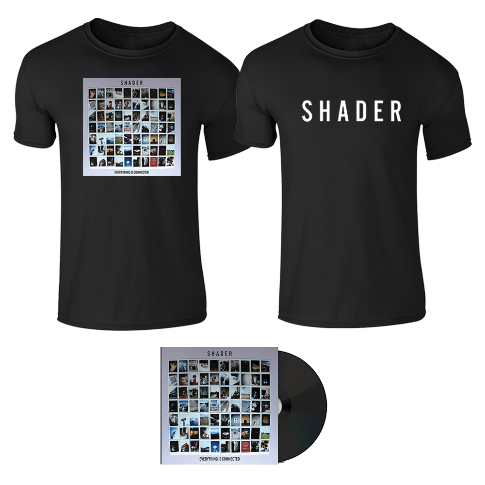 Shader - Everything Is Connected (Signed) CD + Choice of T-Shirt