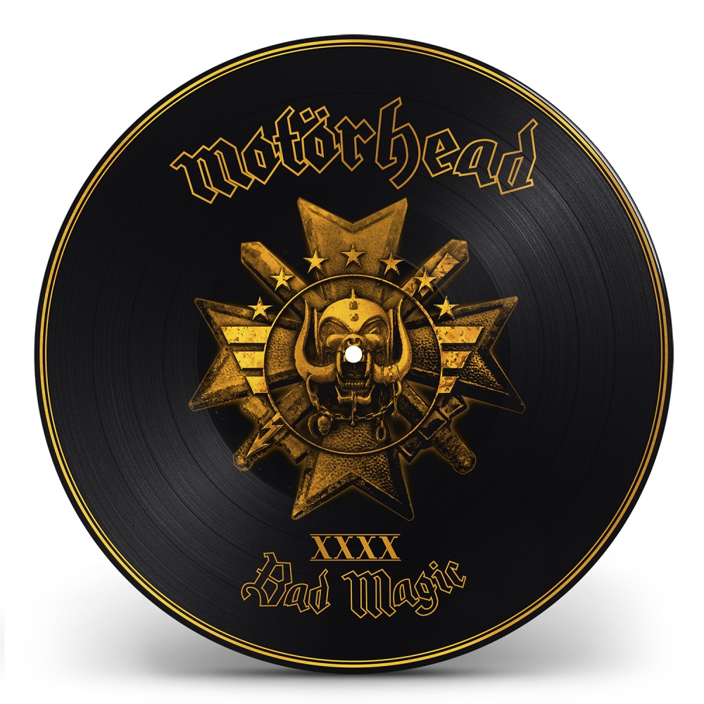 Motörhead - Bad Magic Picture Gold Heavyweight Vinyl