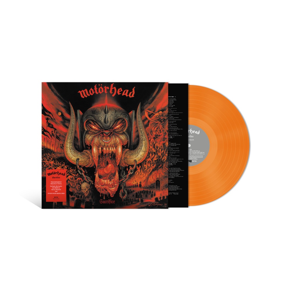 Motörhead - Sacrifice Orange Vinyl