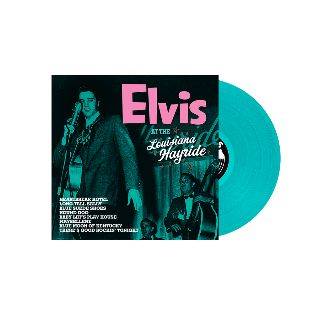Elvis Presley - Hayride Shows Live 1955 Green Heavyweight Vinyl