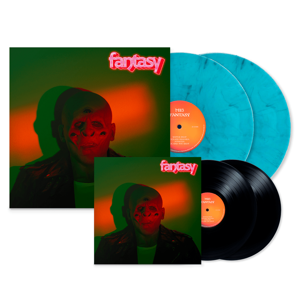 M83 - Fantasy Blue Marble Vinyl + Black Vinyl