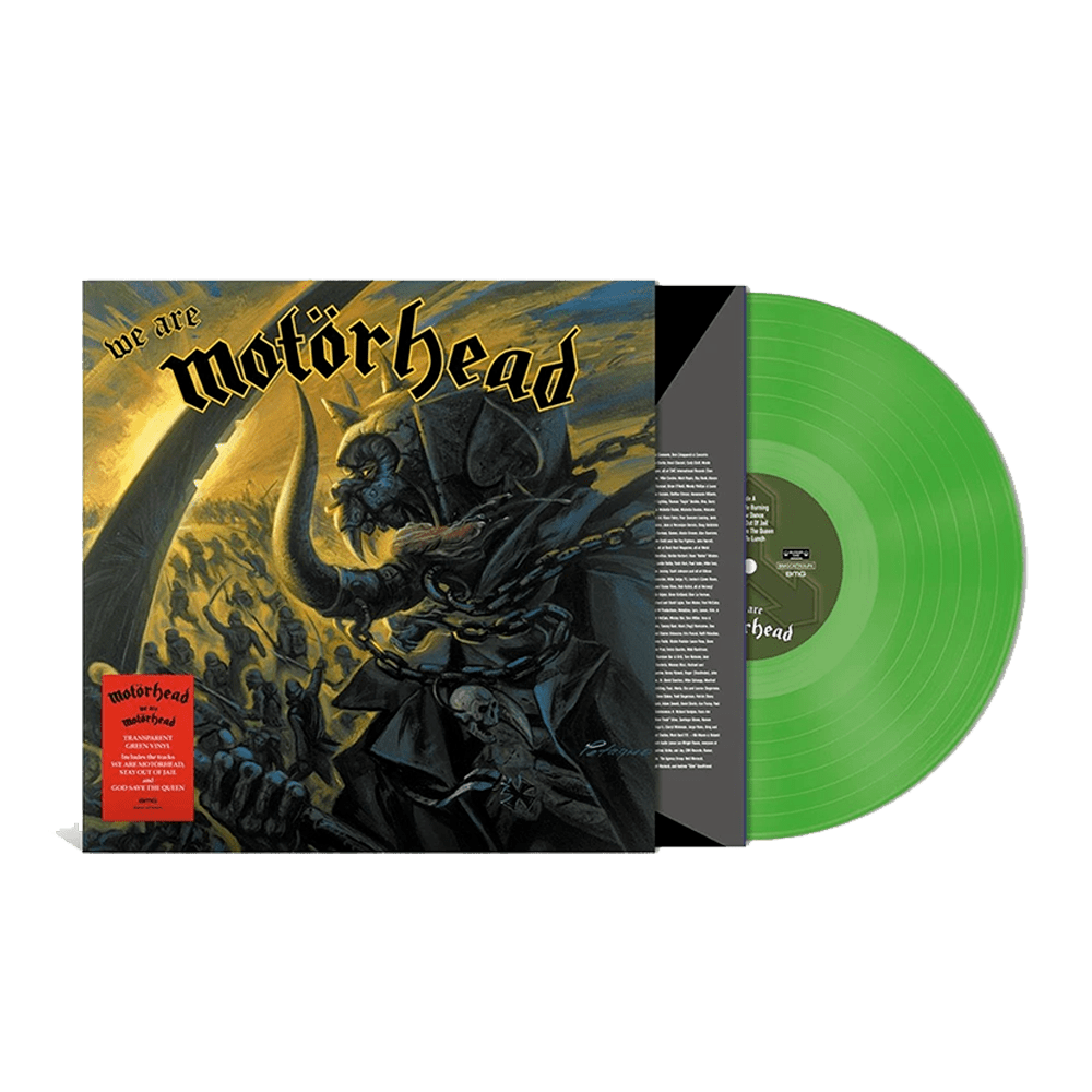 Motörhead - We Are Motorhead Transparent Green Vinyl