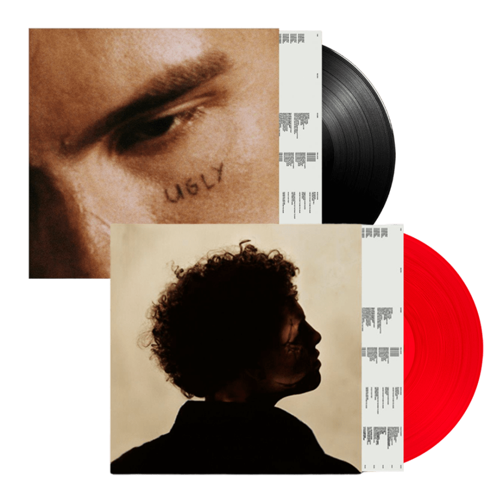 Slowthai - UGLY Transparent Red + Black Vinyl - Image 1