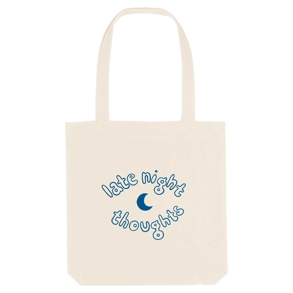 shy martin - late night thoughts natural tote - Image 1