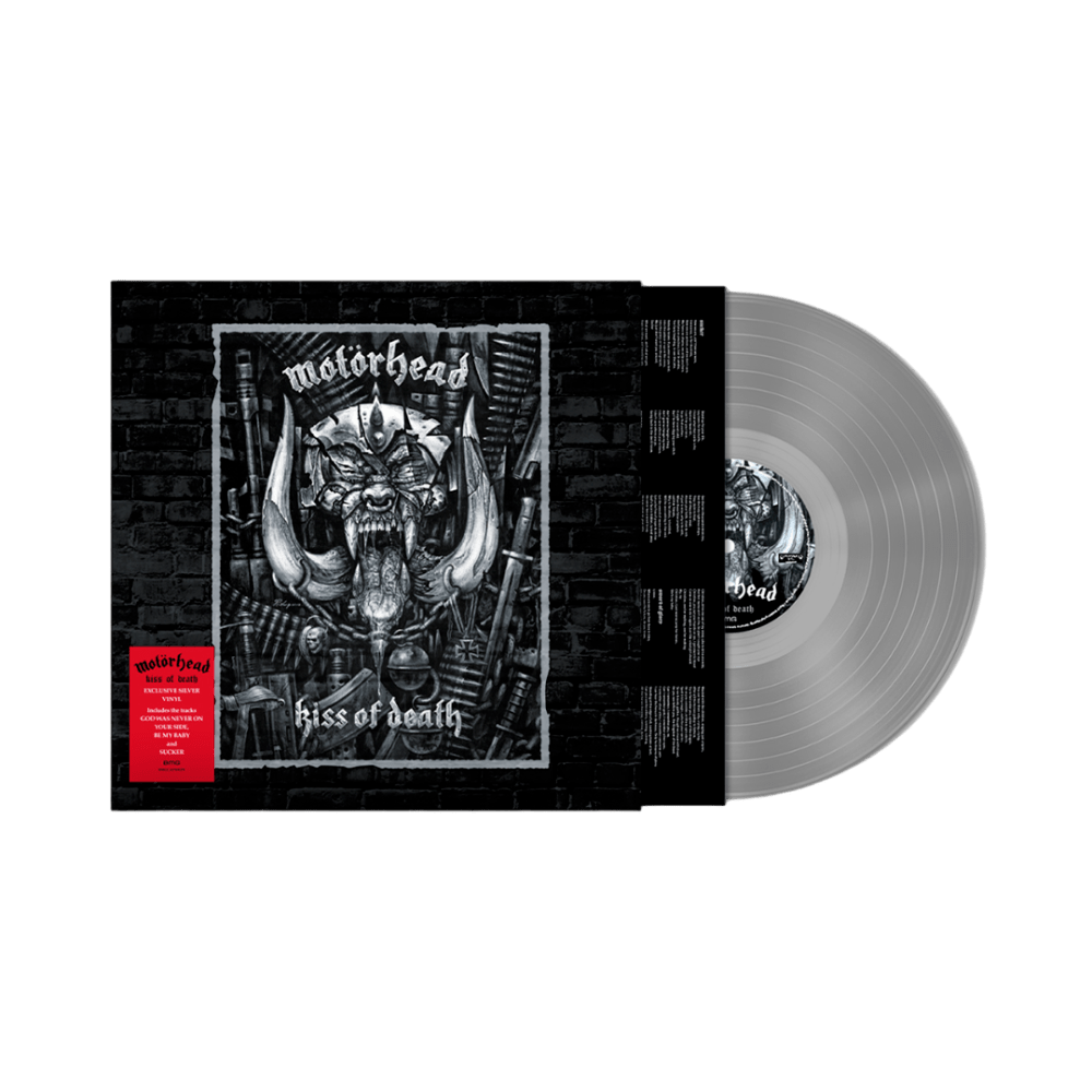 Motörhead - Kiss of Death Silver Vinyl