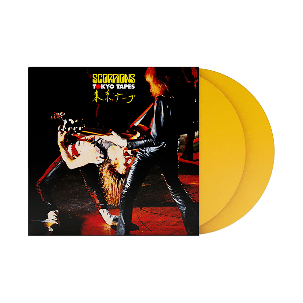 Scorpions - Tokyo Tapes Yellow Double Heavyweight Vinyl - Image 1