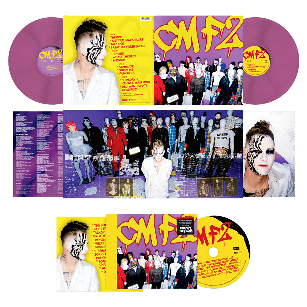 Corey Taylor - CMF2 CD + Opaque Orchid Vinyl