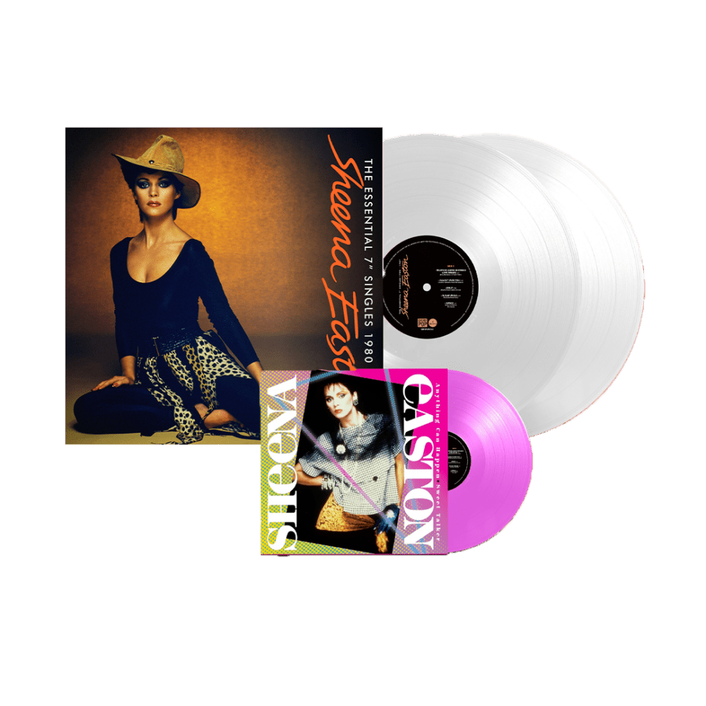 Sheena Easton - The Essential 7" Singles 1980-1987 White 2LP + Pink Glow 7-Inch Triple Vinyl