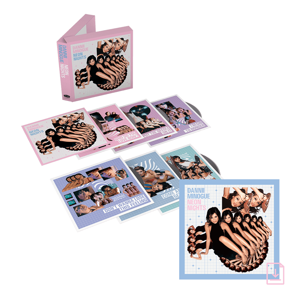 Dannii Minogue Set - Neon Nights 20 Deluxe Digital Album + 7CD Box Set - Image 1