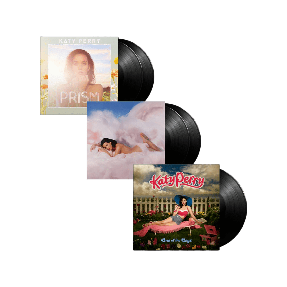 Katy Perry - Prism + Teenage Dream + One of The Boys Anniversary Edition Black Vinyl - Image 1