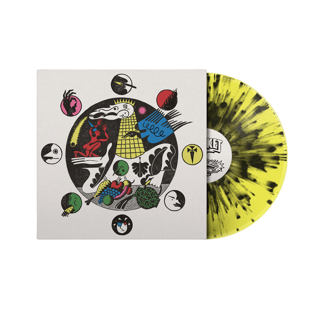 Pigs Pigs Pigs Pigs Pigs Pigs Pigs Vinyl - King Of Cowards Regal Splatter Coloured Vinyl