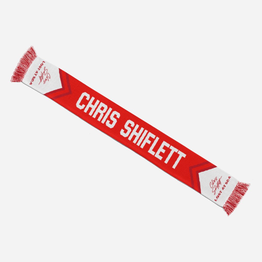 Chris Shiflett Scarf - Football Scarf - Image 1