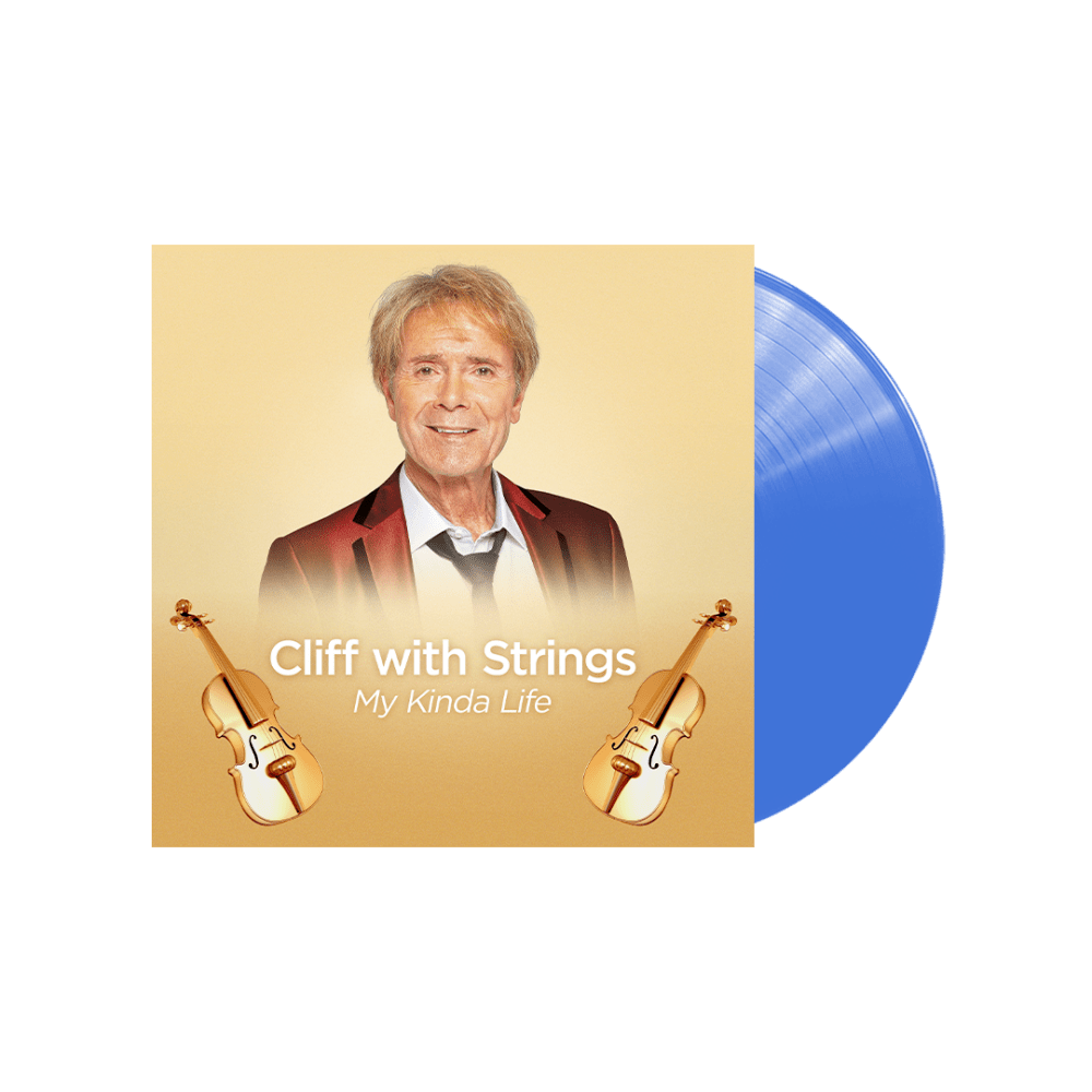 Cliff Richard - Cliff with Strings - My Kinda Life Blue Vinyl - Image 1