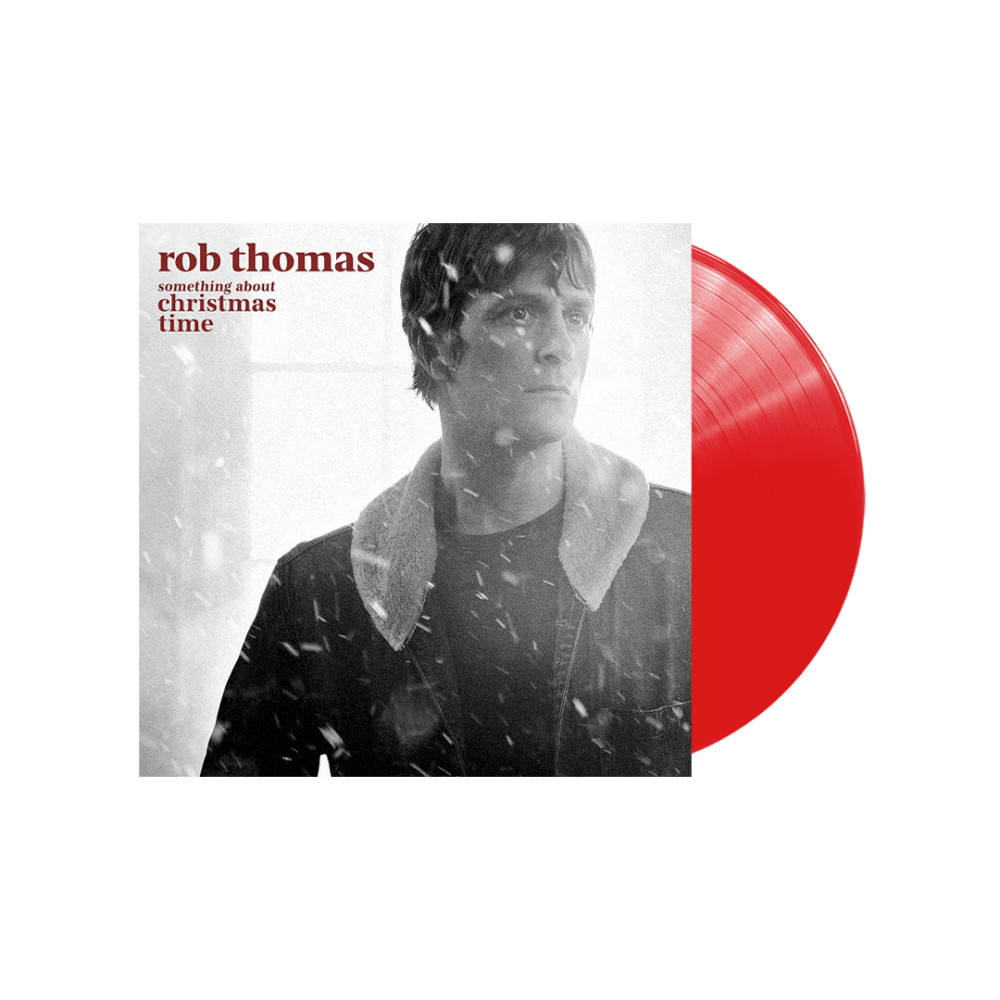 Rob Thomas - Something About Christmas Time Red Vinyl - Image 1