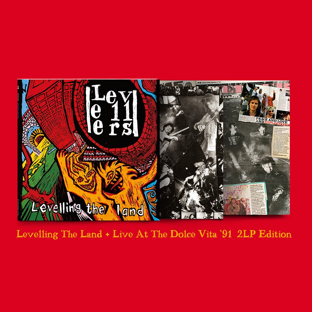 The Levellers - Levelling The Land 2023 Remix + Live At The Dolce Vita 91 2LP Double Vinyl
