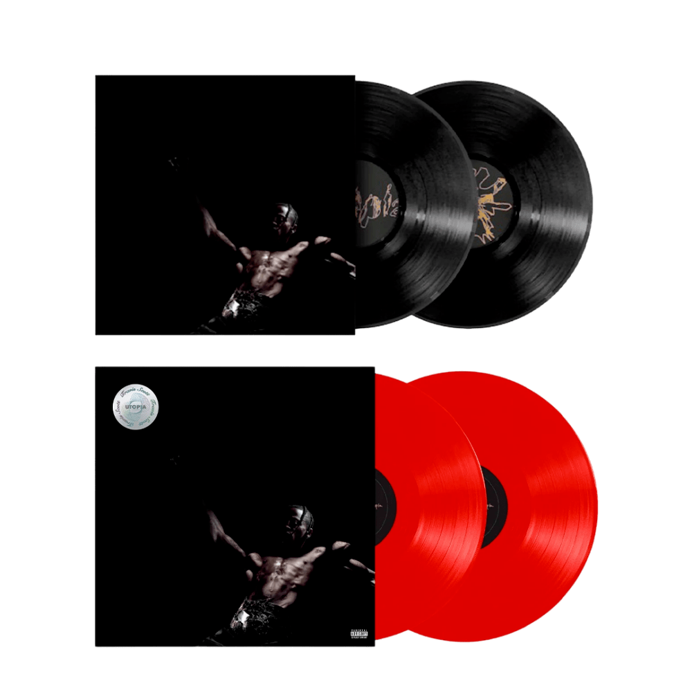 Travis Scott - Utopia Red + Black Double Vinyl
