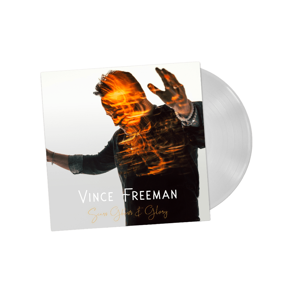 Vince Freeman - Scars, Ghosts & Glory (Signed) White Vinyl