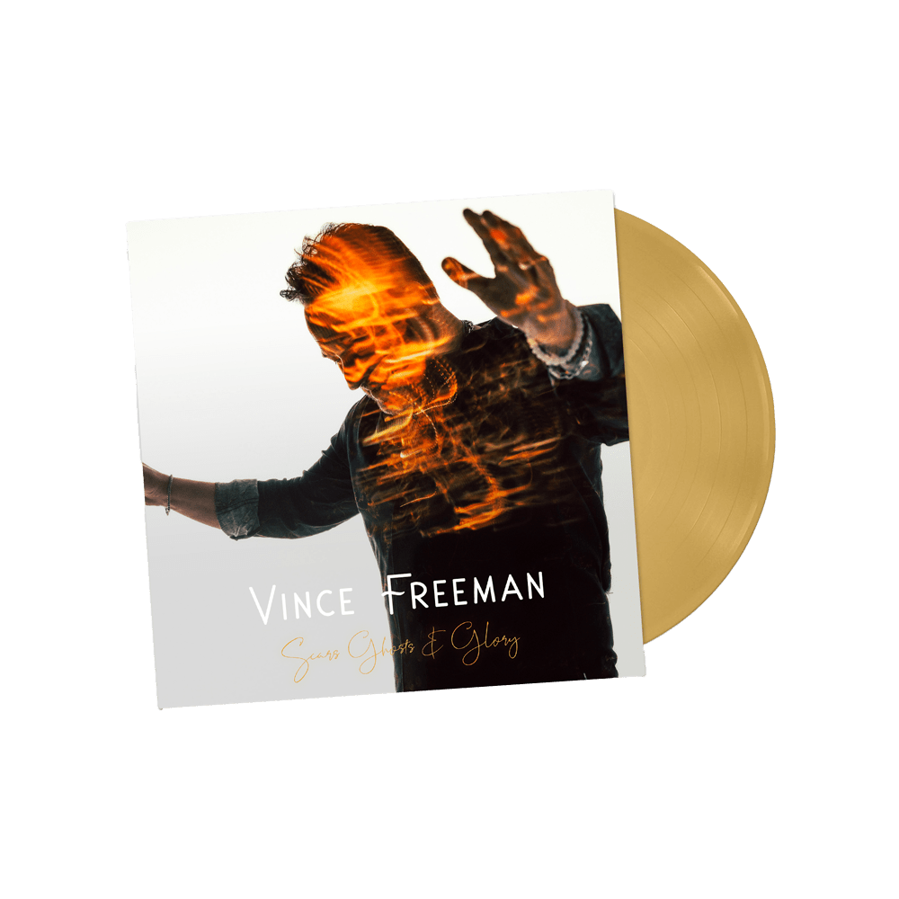 Vince Freeman - Scars, Ghosts & Glory (Signed) Gold Vinyl