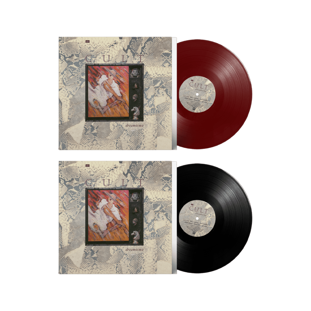 The Cult Vinyl - Dreamtime Red + Black Vinyl - Image 1
