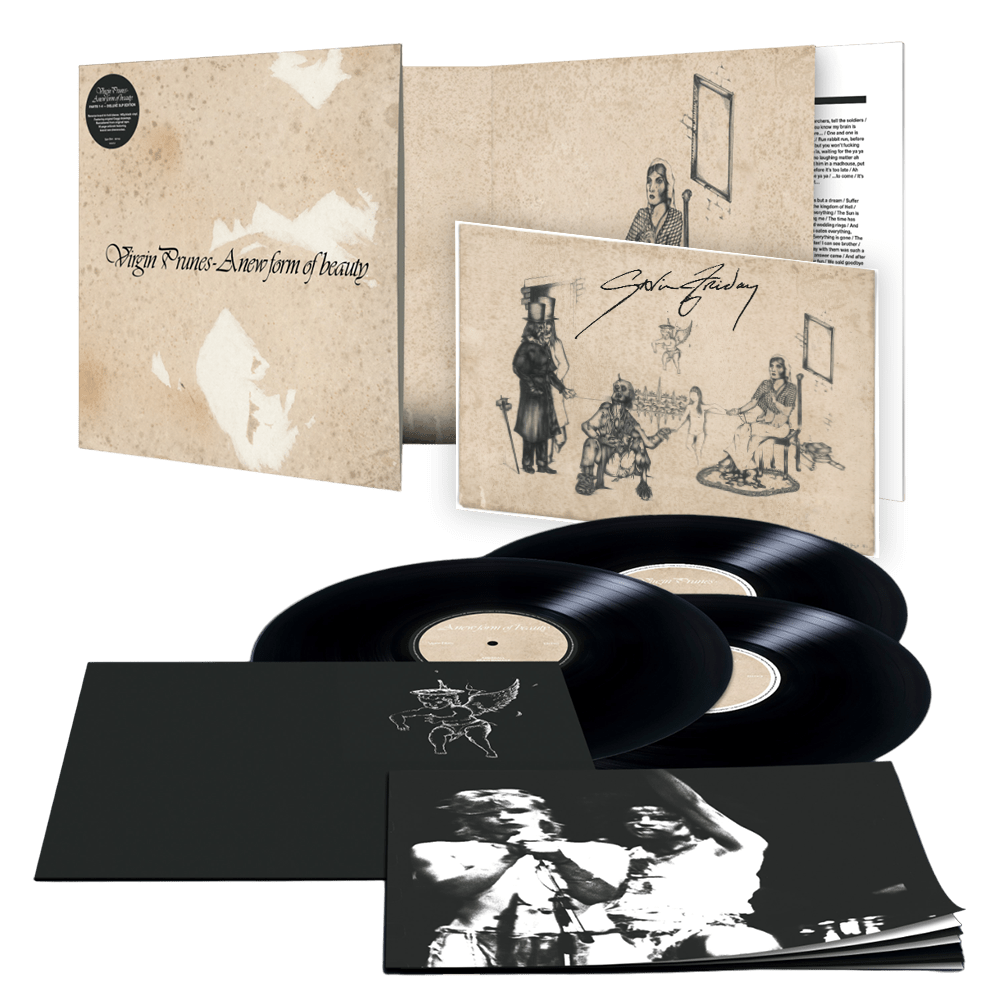 The Virgin Prunes - A New Form of Beauty 1-4 2024 Deluxe 3LP Triple Vinyl