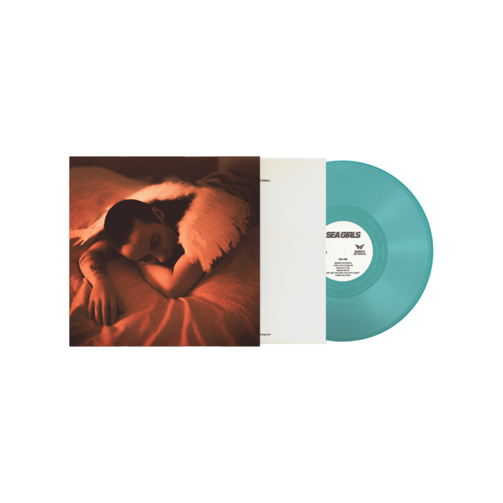 Sea Girls - Midnight Butterflies Transparent Petrol Coloured Vinyl