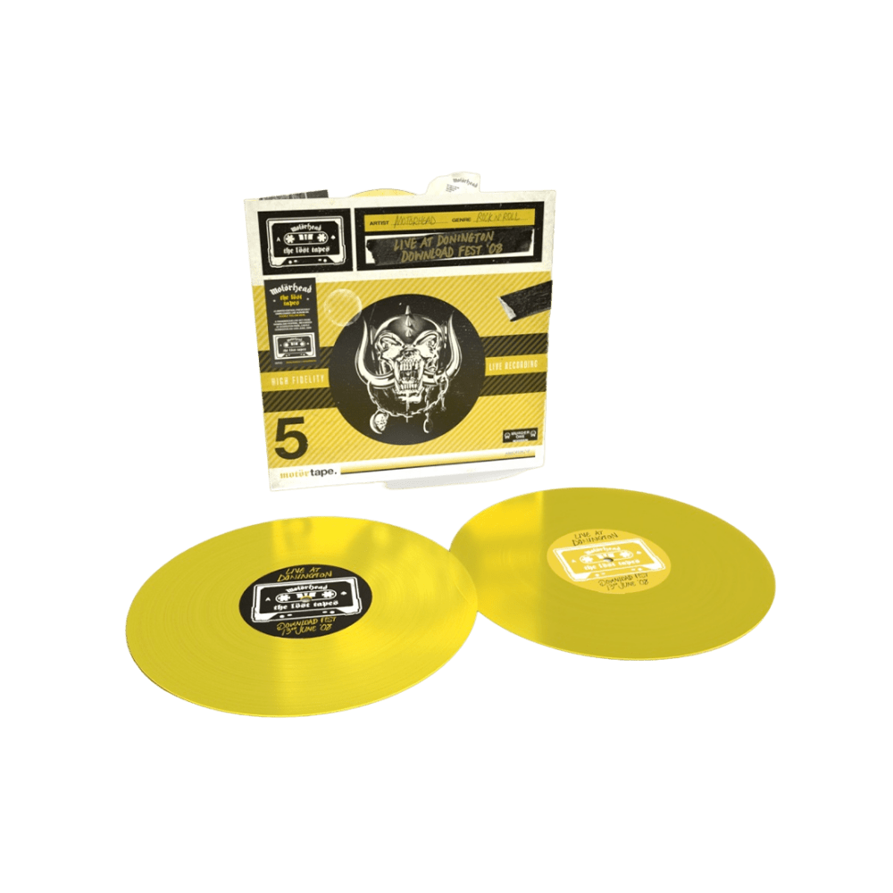 Motörhead - The Lost Tapes Vol.5 (Live at Donington, Download Festival 2008) Yellow Double Vinyl