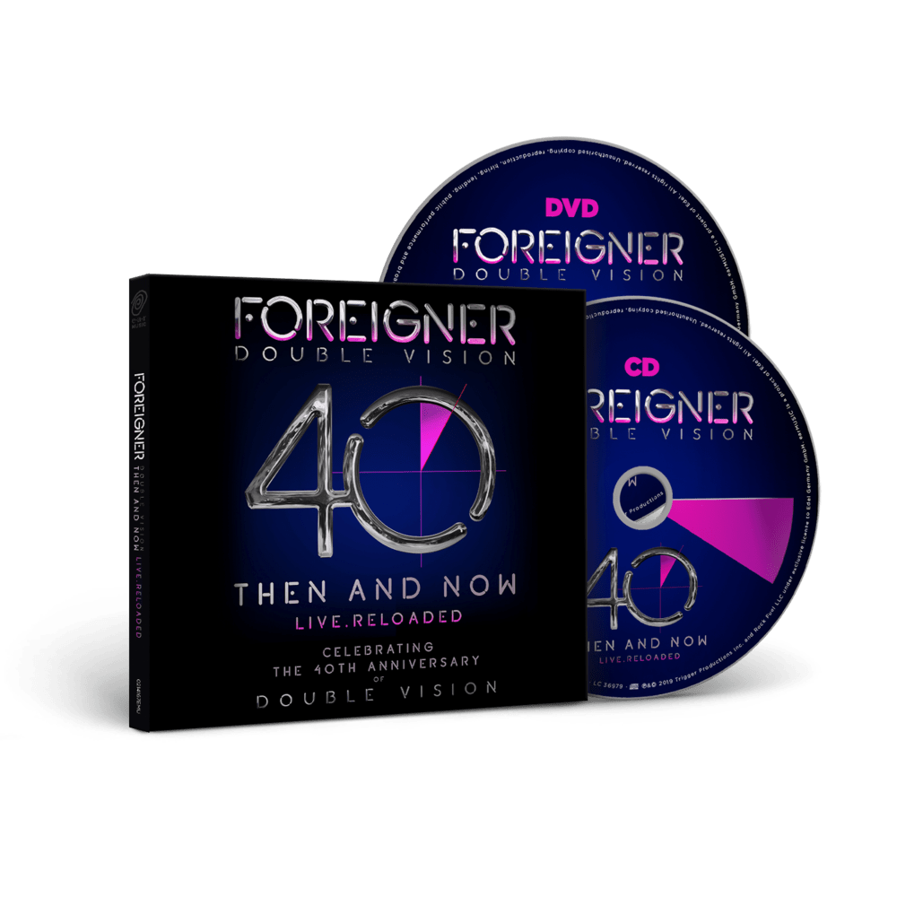 Foreigner - Double Vision: Then And Now CD/DVD - Image 1