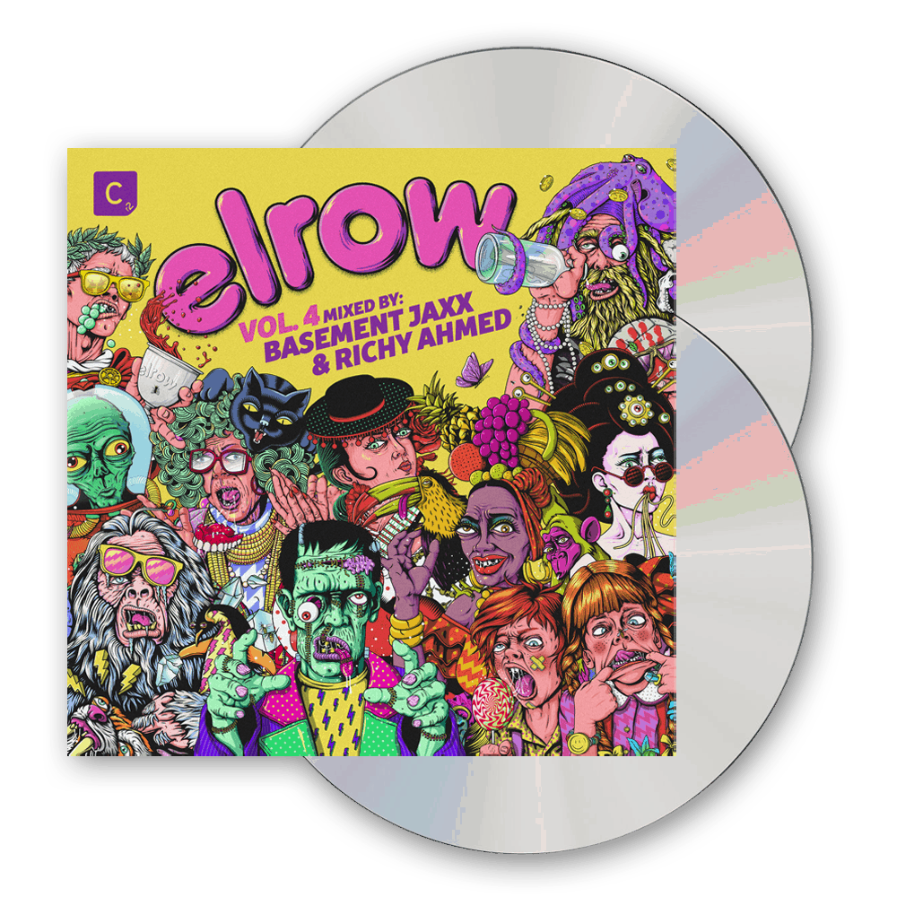 Elrow - elrow Vol. 4 Mixed by Basement Jaxx & Richy Ahmed 2CD Album CD - Image 1