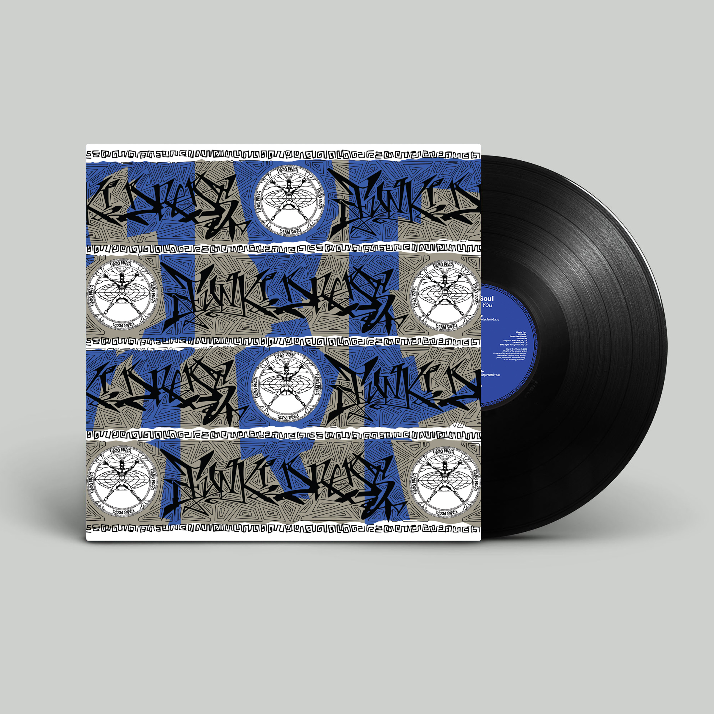 Soul II Soul - Missing You (Noodles & Wonder Remix) Black Vinyl 12 Inch Vinyl - Image 1