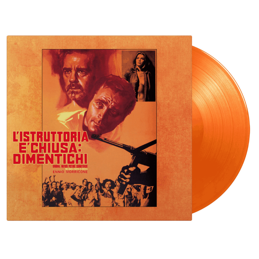 Ennio Morricone - L'istruttoria E'Chiusa Dimentichi OST Orange Heavyweight Vinyl