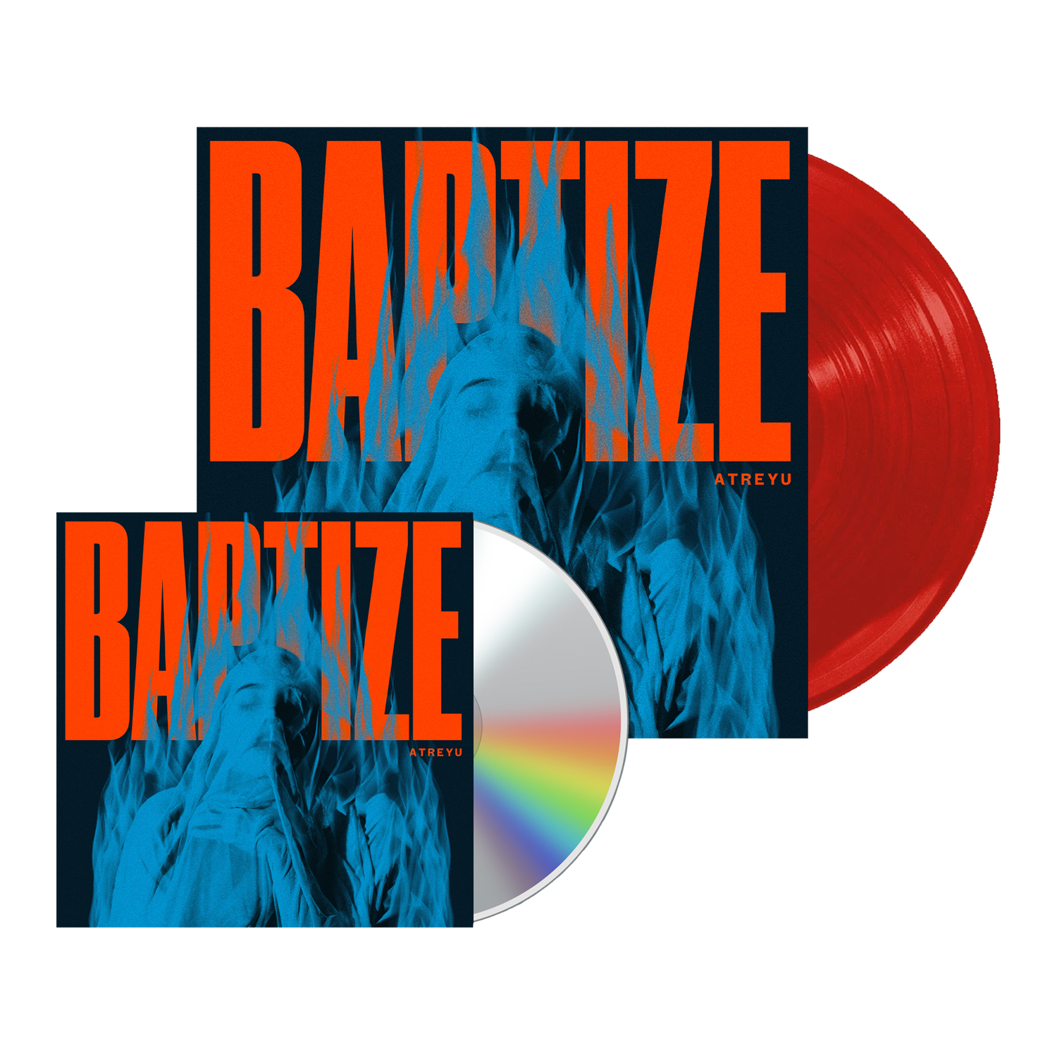 Atreyu - Baptize CD + Cardinal Red Vinyl