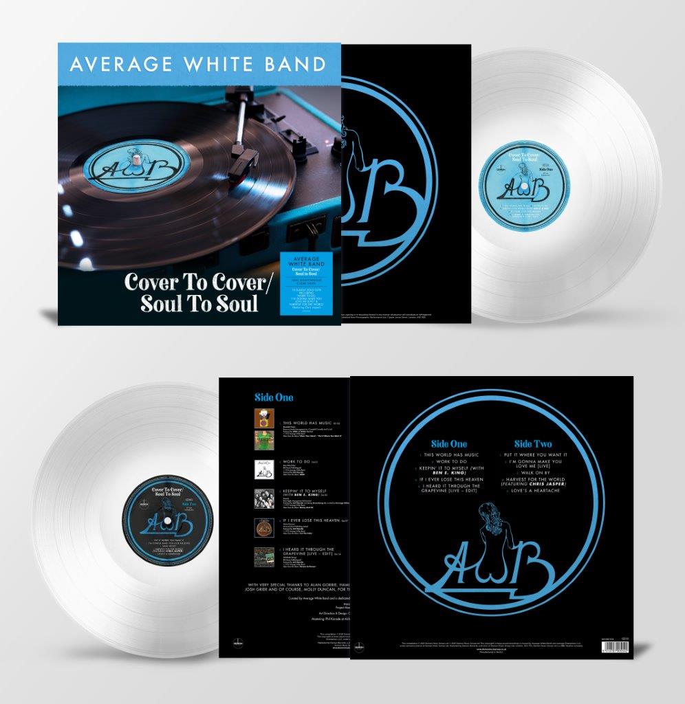 Average White Band - Cover To Cover / Soul To Soul Clear Heavyweight Vinyl - Image 1