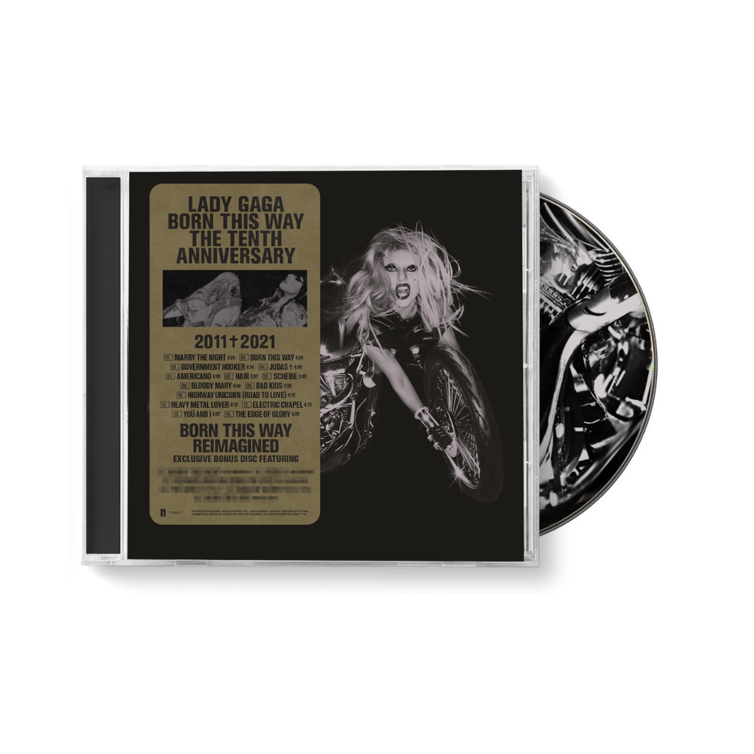 Lady Gaga - Born This Way The Tenth Anniversary CD