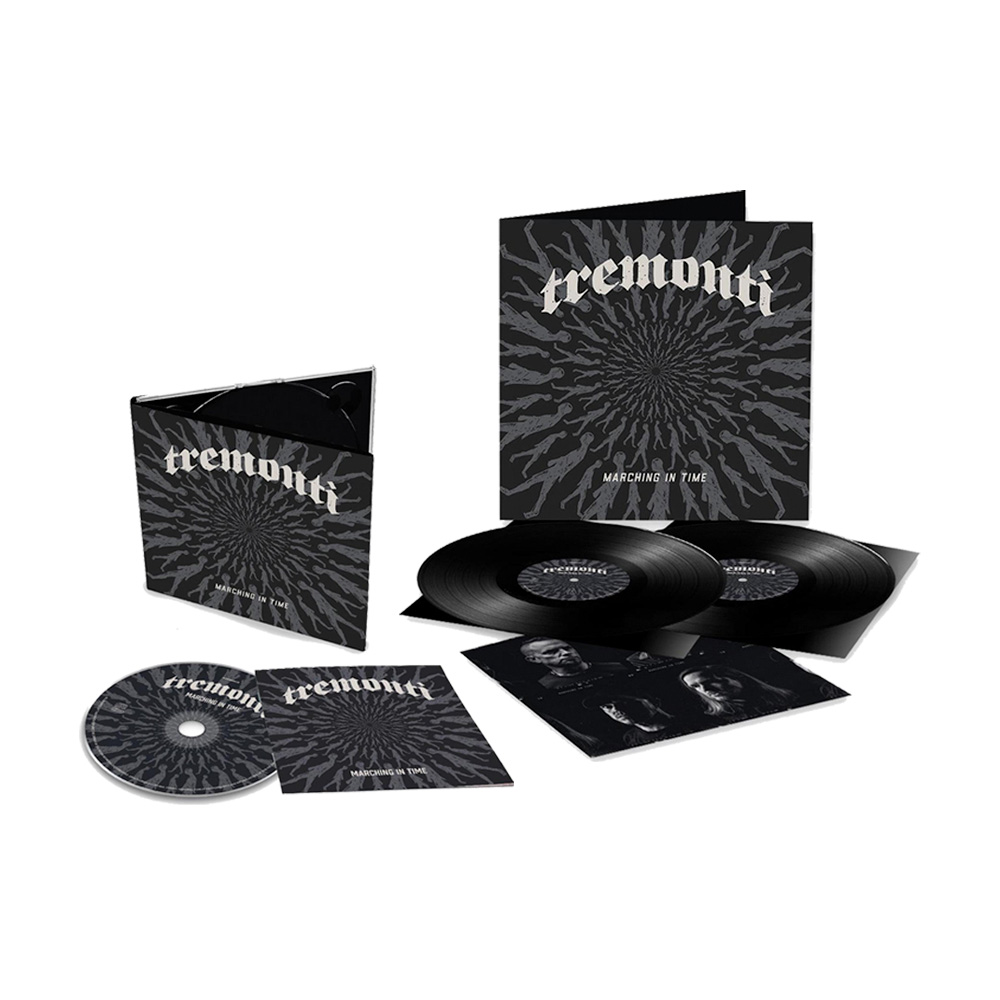 Tremonti - Marching In Time CD + Black Standard Vinyl