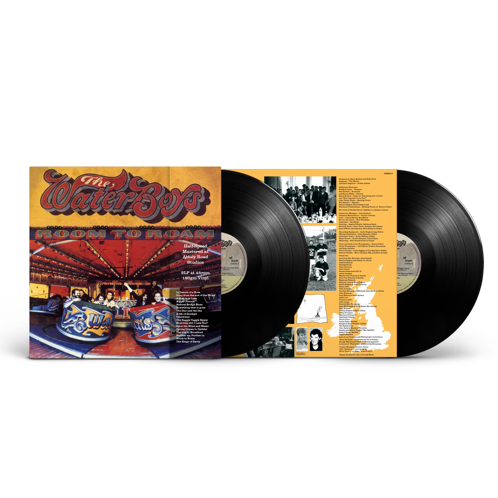 The Waterboys - Room To Roam (Half Speed Master) Double Heavyweight Vinyl