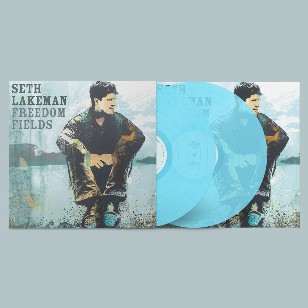 Seth Lakeman - Freedom Fields (15th Anniversary Deluxe Edition) Curacao Blue 2LP (Ltd Edition) (Signed) Double Vinyl
