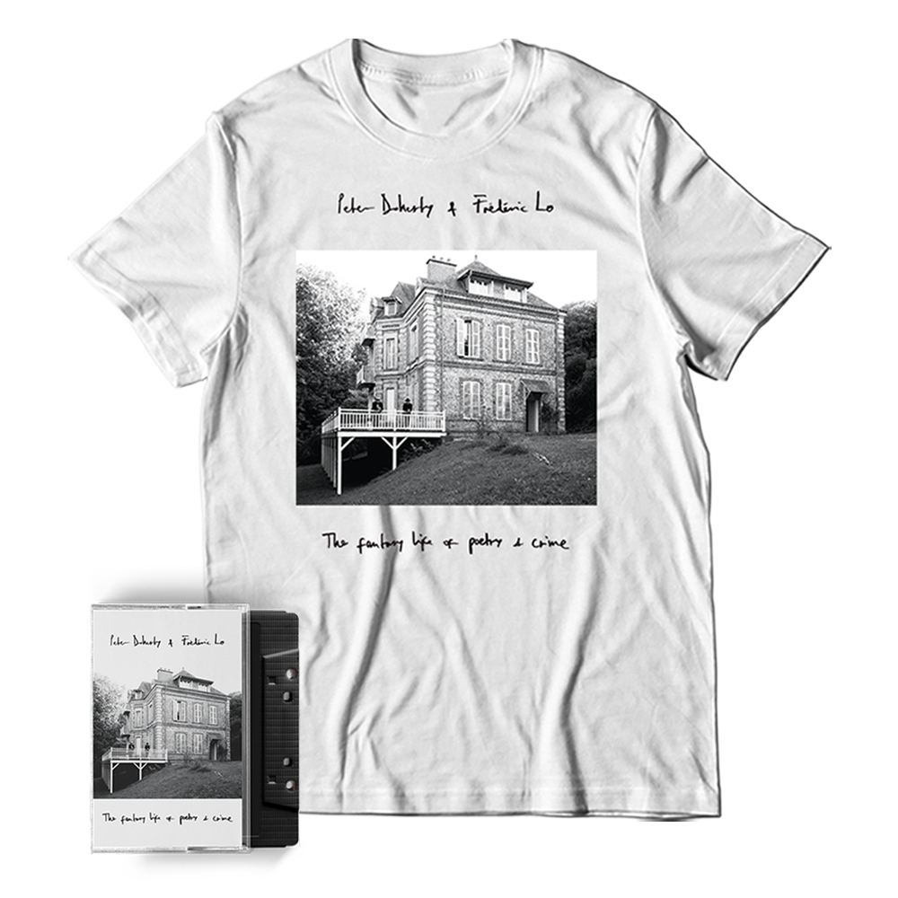 Peter Doherty & Frédéric Lo - The Fantasy Life Of Poetry & Crime - Cassette + T-Shirt