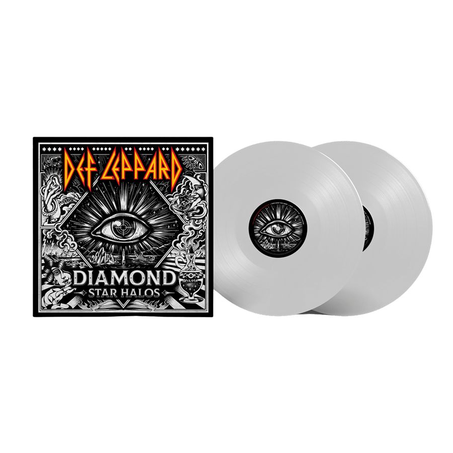 Def Leppard - Diamond Star Halos Clear Double Vinyl