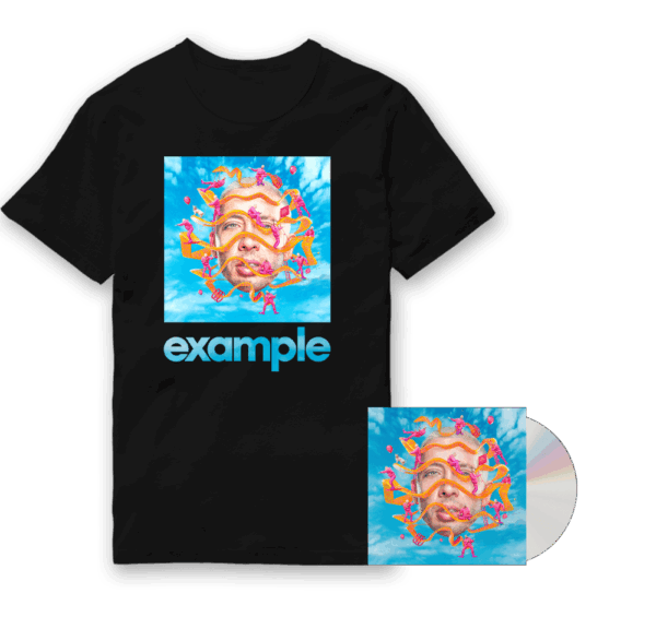 Example - We May Grow Old But We Never Grow Up CD + T-Shirt