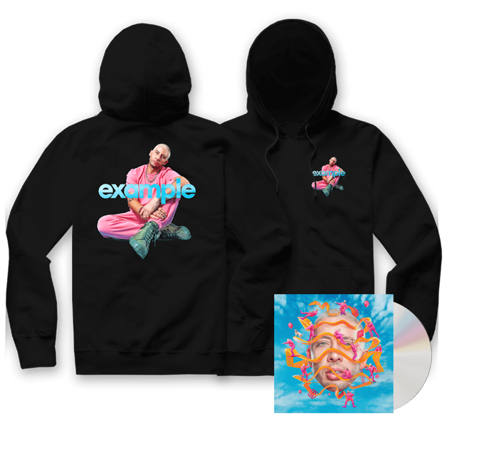 Example - We May Grow Old But We Never Grow Up CD + Hoodie - Image 1