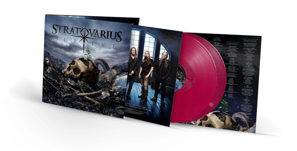 Stratovarius - Survive (Ltd. Violet Transparent 2LP Gatefold) Double Heavyweight Vinyl - Image 1