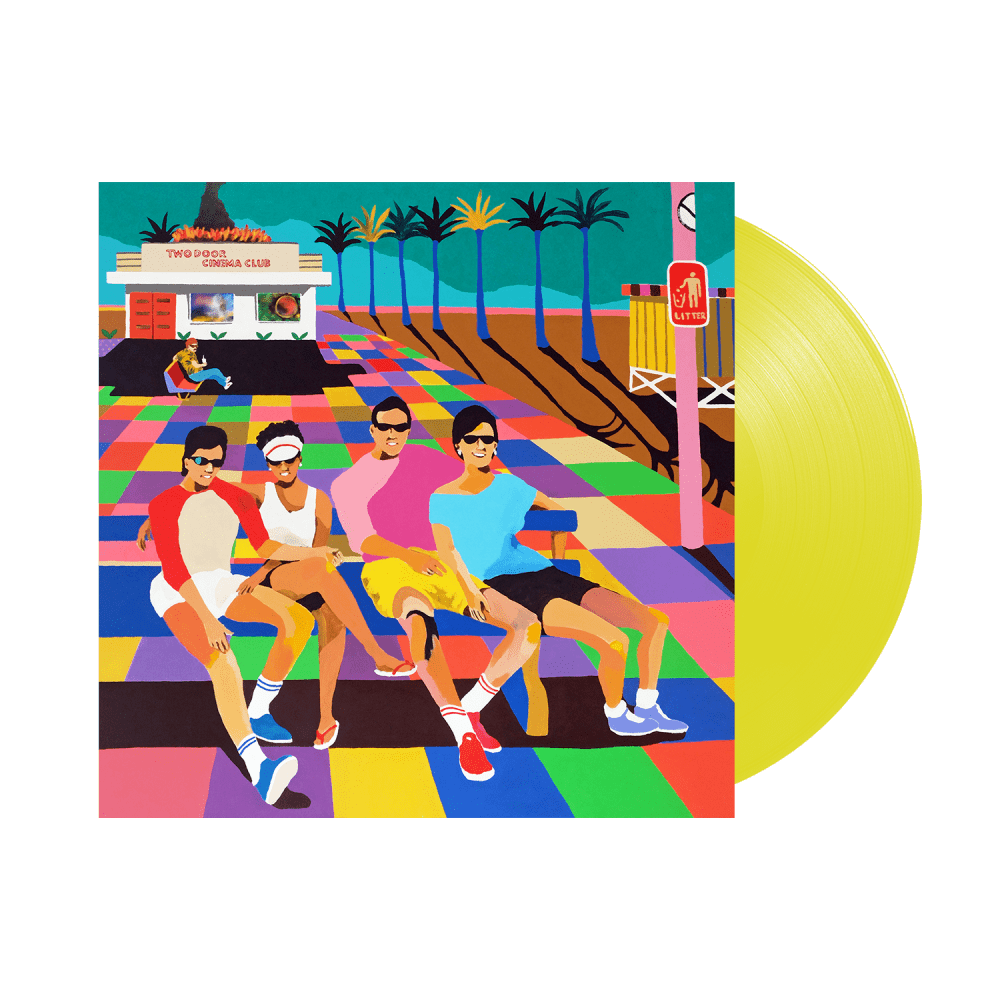Two Door Cinema Club - Keep on Smiling Yellow Vinyl - Image 1