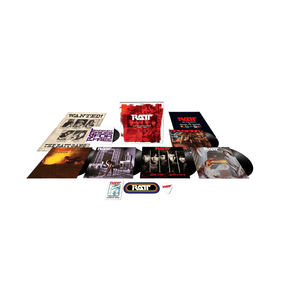 RATT - The Atlantic Years 1984-1991 5LP + 7" Vinyl Boxset