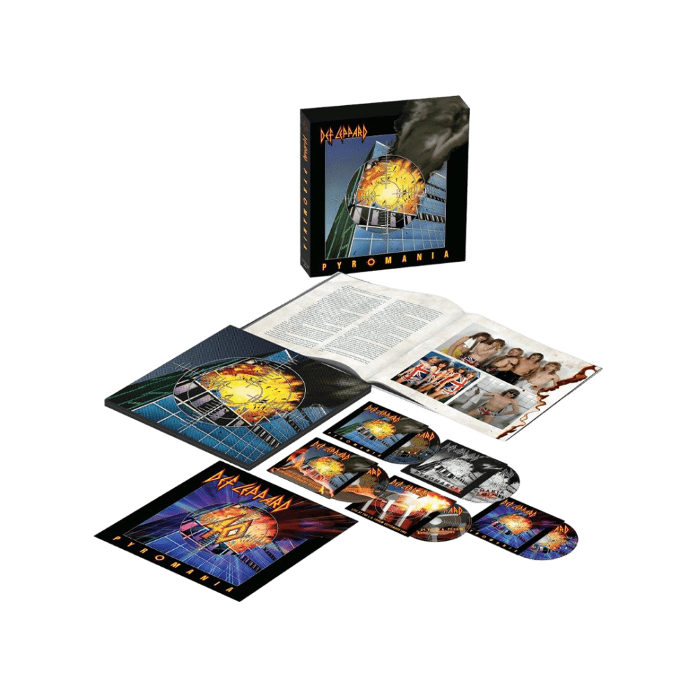Def Leppard - Pyromania 4CD-Blu-Ray Boxset