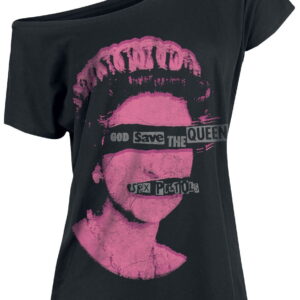 Sex Pistols T-Shirt - God Save The Queen - S to XXL - for Women - black - 100% cotton T-Shirts Band Merchandise