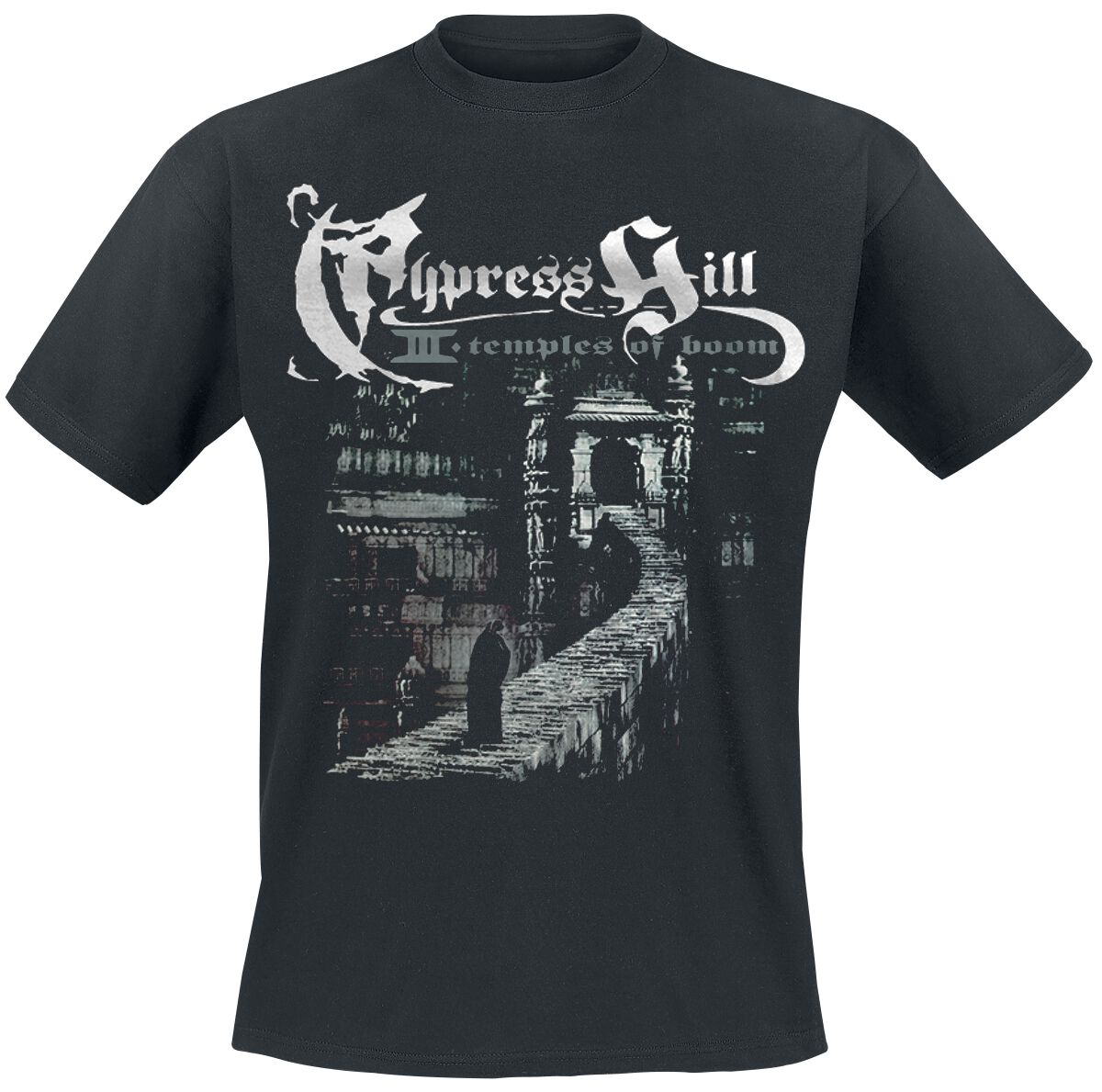 Cypress Hill T-Shirt - Temple Of Boom - S to 5XL - for Men - black - 100% cotton T-Shirts Band Merchandise - Image 1