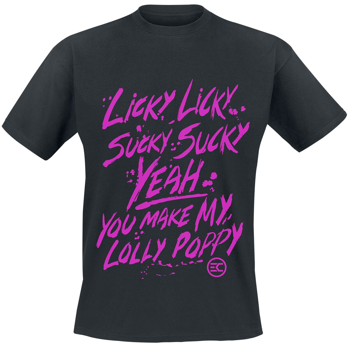 Electric Callboy T-Shirt - Licky Licky - S to 3XL - for Men - black - 100% cotton T-Shirts Band Merchandise - Image 1